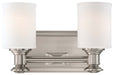 Minka-Lavery - 5172-84 - Two Light Bath - Harbour Point - Brushed Nickel