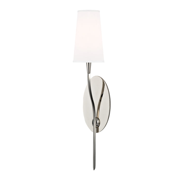 Hudson Valley - 3711-PN-WS - One Light Wall Sconce - Rutland - Polished Nickel