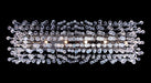 Avenue Lighting - HF1807-PN - Six Light Chandelier - Hollywood Blvd. - Polish Nickel / Clear Glass Tear Drops