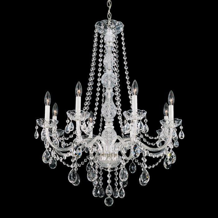 Schonbek - 1305-40H - Eight Light Chandelier - Arlington - Polished Silver