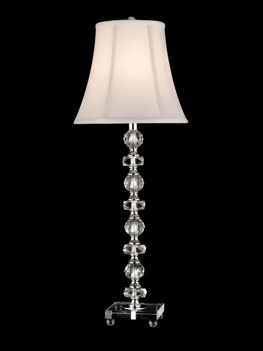 Dale Tiffany - GB11065 - One Light Table Lamp - Simon - Polished Chrome