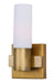 Maxim - 22411SWNAB - One Light Wall Sconce - Contessa - Natural Aged Brass