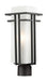 Z-Lite - 550PHM-ORBZ-R - One Light Outdoor Post Mount - Abbey - Outdoor Rubbed Bronze