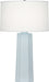 Robert Abbey - 966 - One Light Table Lamp - Mason - Baby Blue Glazed Ceramic