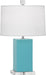 Robert Abbey - EB990 - One Light Accent Lamp - Harvey - Egg Blue Glazed Ceramic
