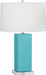 Robert Abbey - EB995 - One Light Table Lamp - Harvey - Egg Blue Glazed Ceramic
