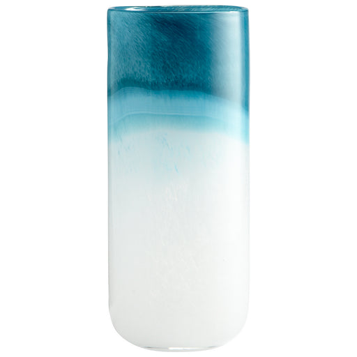 Cyan - 05877 - Vase - Turquoise Cloud - Blue And White