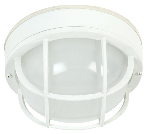 Craftmade - Z395-TW - One Light Flushmount - Bulkheads Oval and Round - Matte White