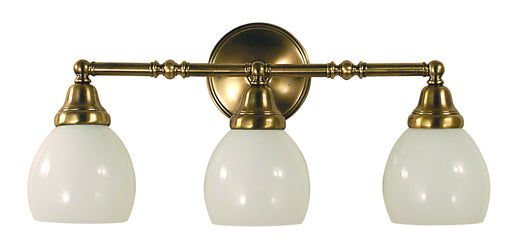 Framburg - 2429 AB - Three Light Wall Sconce - Sheraton - Antique Brass