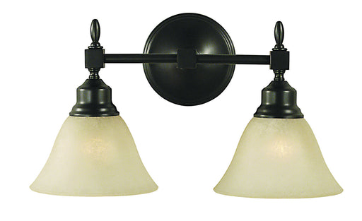 Framburg - 2432 MB/CM - Two Light Wall Sconce - Taylor - Mahogany Bronze with Champagne Marble Glass