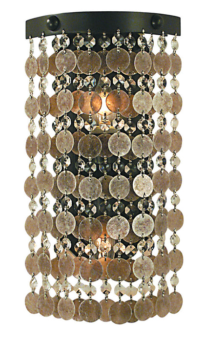 Framburg - 2481 MB - Two Light Wall Sconce - Naomi - Mahogany Bronze