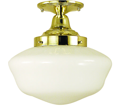 Framburg - 2555 PB - One Light Flush / Semi-Flush Mount - Taylor - Polished Brass