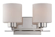 Nuvo Lighting - 60-5202 - Two Light Vanity - Parallel - Polished Nickel