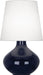 Robert Abbey - MB993 - One Light Table Lamp - June - Midnight Blue Glazed Ceramic