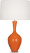 Robert Abbey - PM980 - One Light Table Lamp - Audrey - Pumpkin Glazed Ceramic