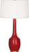 Robert Abbey - RR701 - One Light Table Lamp - Delilah - Ruby Red Glazed Ceramic