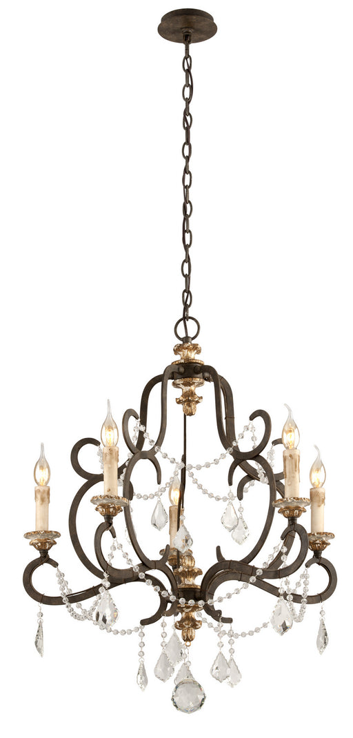 Troy Lighting - F3515 - Five Light Chandelier - Bordeaux - Parisian Bronze