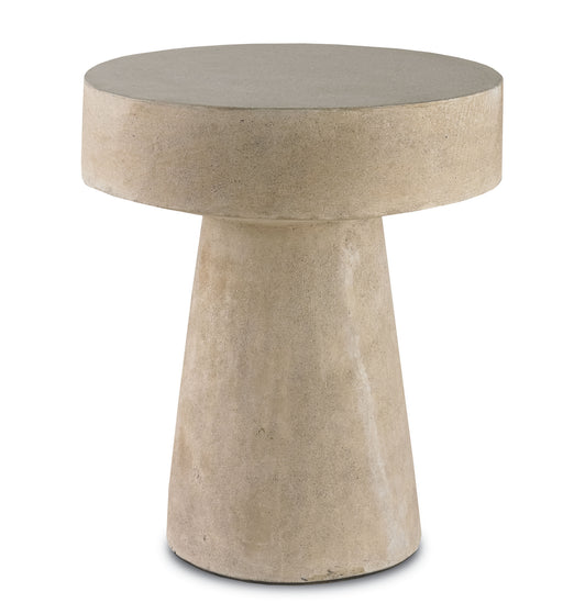 Currey and Company - 2025 - Accent Table - Higham - Portland/Faux Bois