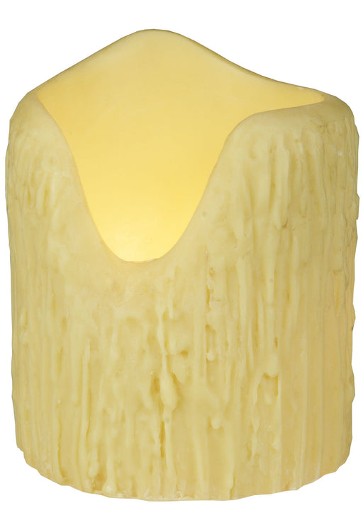 Meyda Tiffany - 106180 - Candle Cover - Poly Resin - Ivory