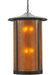 Meyda Tiffany - 110932 - Eight Light Pendant - Fulton - Craftsman Brown