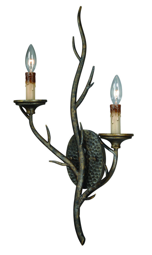 Vaxcel - W0075 - Two Light Wall Sconce - Monterey - Autumn Patina