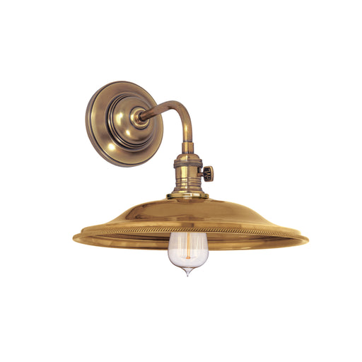 Hudson Valley - 8000-AGB-MS2 - One Light Wall Sconce - Heirloom - Aged Brass