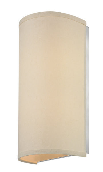 Dolan Designs - 283-09 - Two Light Wall Sconce - Fabbricato - Beige Fabric