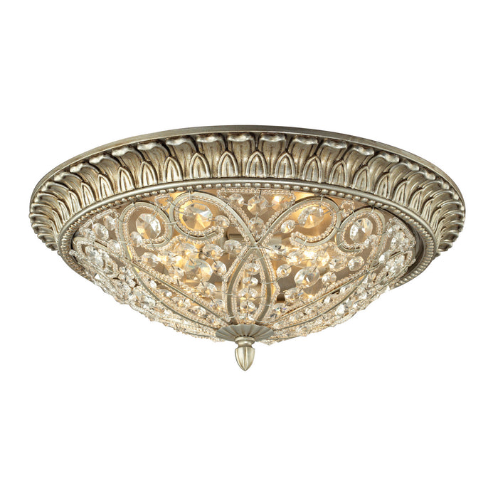 Elk Lighting - 11694/4 - Four Light Flush Mount - Andalusia - Aged Silver