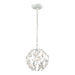 Elk Lighting - 18123/1 - One Light Mini Pendant - Circeo - Antique White