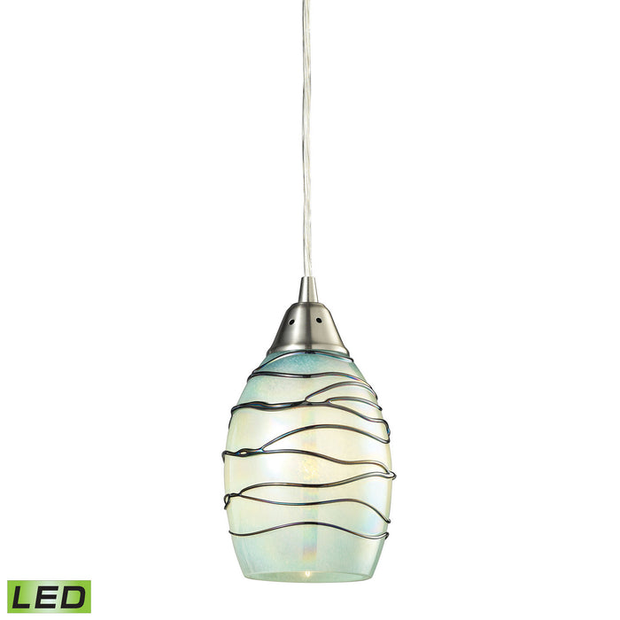 Elk Lighting - 31348/1MN-LED - LED Mini Pendant - Vines - Satin Nickel