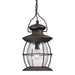 Elk Lighting - 47043/1 - One Light Outdoor Hanging Lantern - Village Lantern - Weathered Charcoal