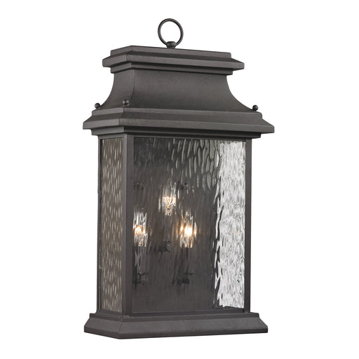 Elk Lighting - 47054/3 - Three Light Wall Sconce - Forged Provincial - Charcoal