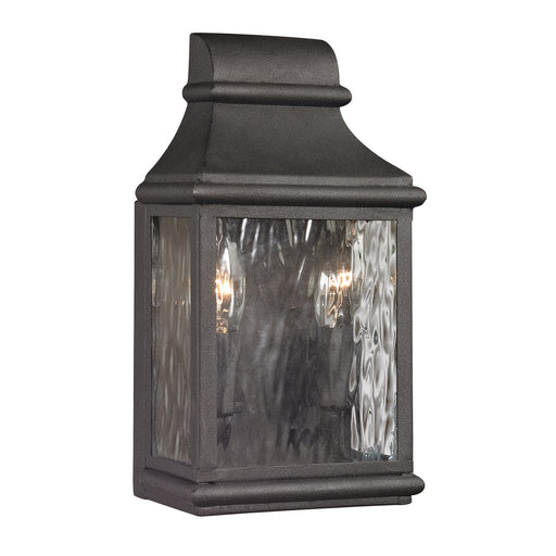 Elk Lighting - 47070/2 - Two Light Wall Sconce - Forged Jefferson - Charcoal