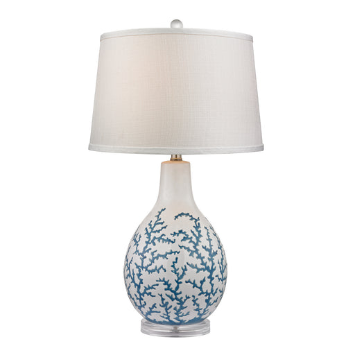 Elk Home - D2478 - One Light Table Lamp - Sixpenny - Pale Blue, White, White