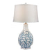 Elk Home - D2478 - One Light Table Lamp - Sixpenny - Pale Blue, White, White