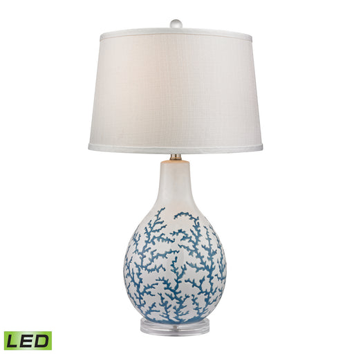 Elk Home - D2478-LED - LED Table Lamp - Sixpenny - Pale Blue, White, White