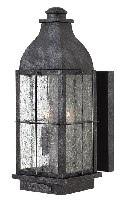 Hinkley - 2044GS - Two Light Wall Mount - Bingham - Greystone