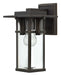 Hinkley - 2320OZ - One Light Wall Mount - Manhattan - Oil Rubbed Bronze