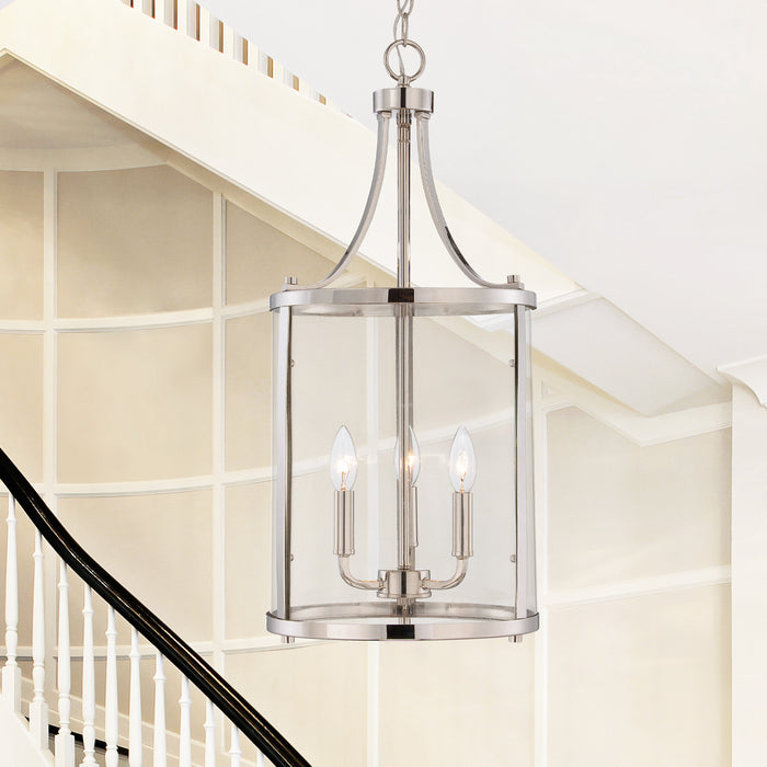 Penrose Foyer Pendant-Foyer/Hall Lanterns-Savoy House-Lighting Design Store