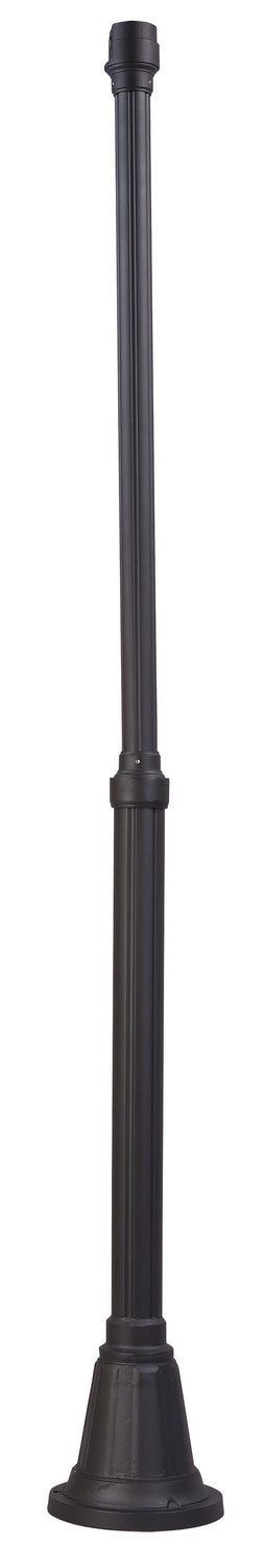 Maxim - 1092BK/PHC11 - Anchor Pole with Photo Cell - Poles - Black