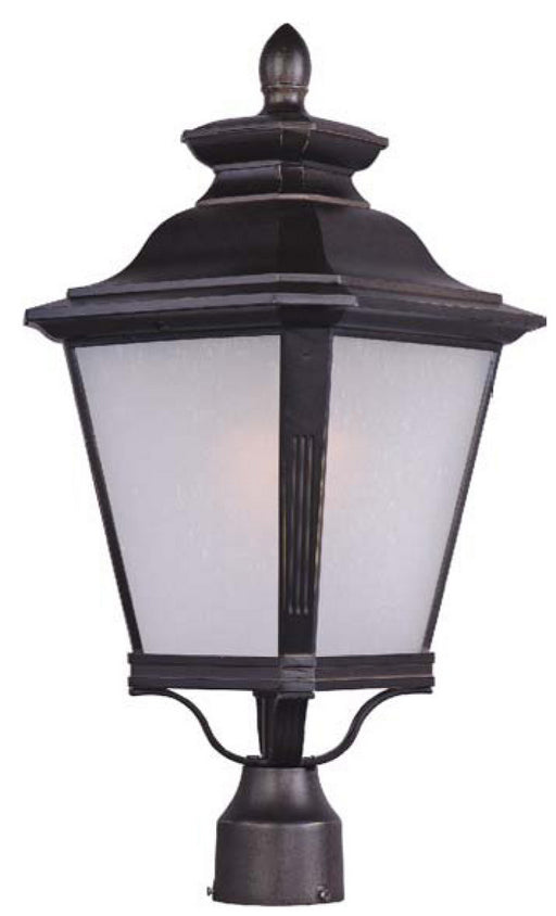 Maxim - 1120FSBZ - One Light Outdoor Pole/Post Lantern - Knoxville - Bronze
