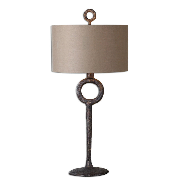 Uttermost - 27663 - One Light Table Lamp - Ferro - Rust Bronze