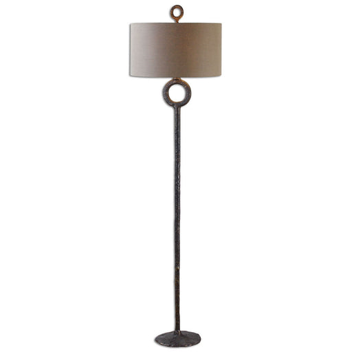 Uttermost - 28633 - One Light Floor Lamp - Ferro - Aged Rust Bronze