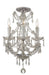 Crystorama - 4473-CH-CL-S_CEILING - Four Light Ceiling Mount - Maria Theresa - Polished Chrome