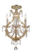 Crystorama - 4473-GD-CL-MWP_CEILING - Four Light Ceiling Mount - Maria Theresa - Gold