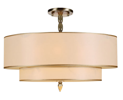 Crystorama - 9507-AB_CEILING - Five Light Ceiling Mount - Luxo - Antique Brass