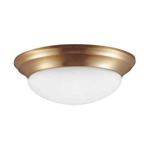 Generation Lighting - 75436-848 - Three Light Flush Mount - Nash - Satin Bronze