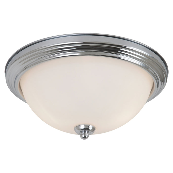 Generation Lighting - 77065-05 - Three Light Flush Mount - Geary - Chrome