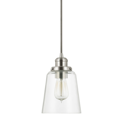 Capital Lighting - 3718BN-135 - One Light Pendant - Independent - Brushed Nickel