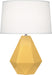 Robert Abbey - SU930 - One Light Table Lamp - Delta - Sunset Yellow Glazed Ceramic